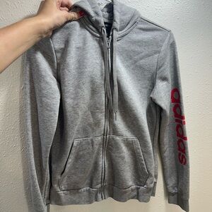 Adidas zip up hoodie
